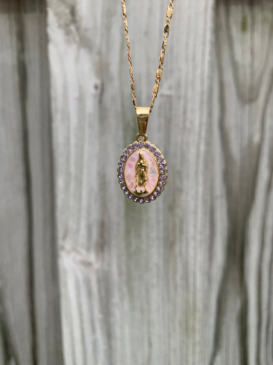 Oval Virgen Necklace