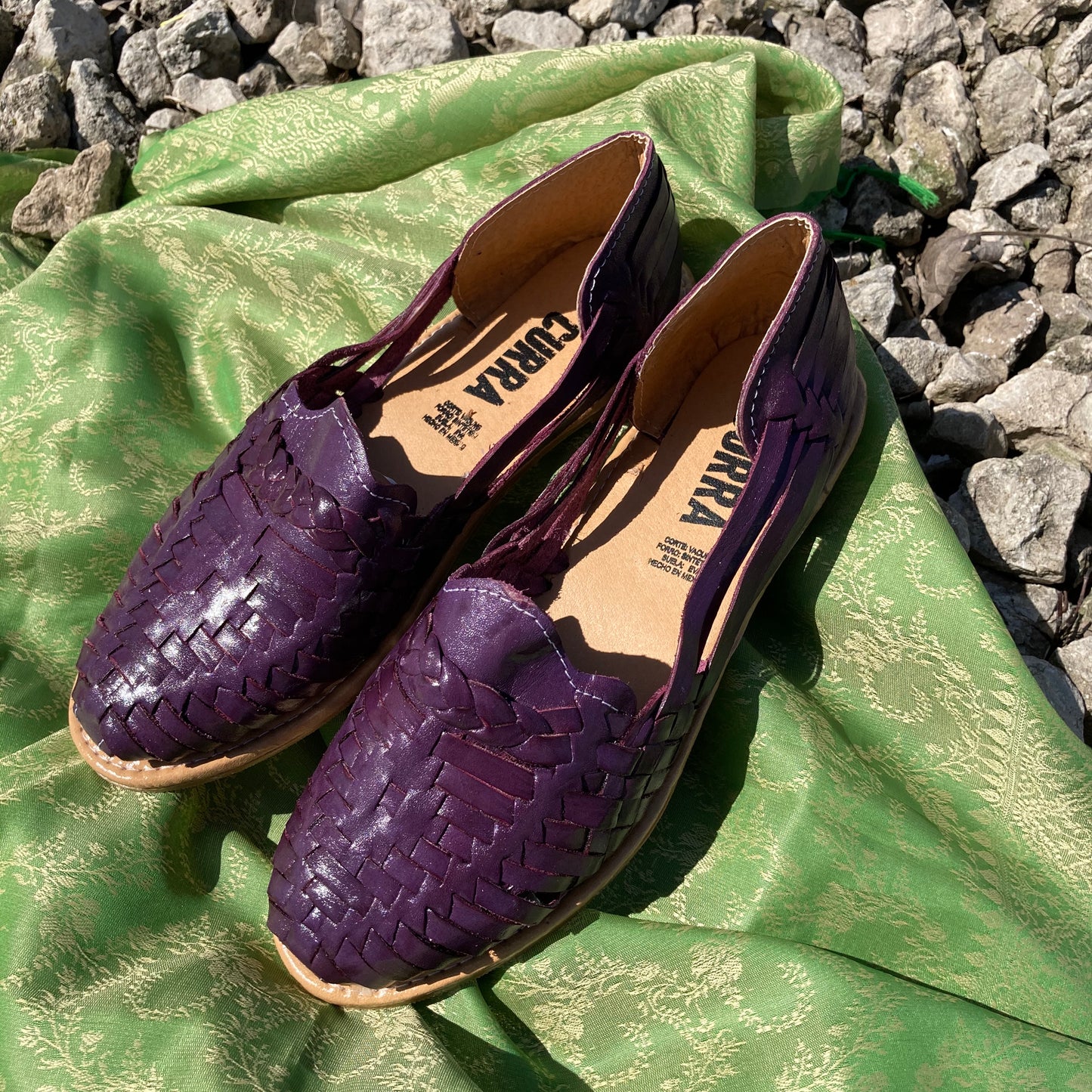 LORENA Huaraches - dark purple