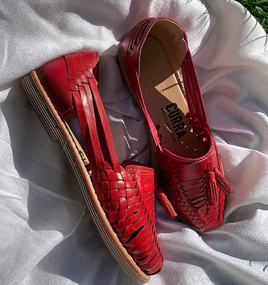 LUPITA Huaraches - red